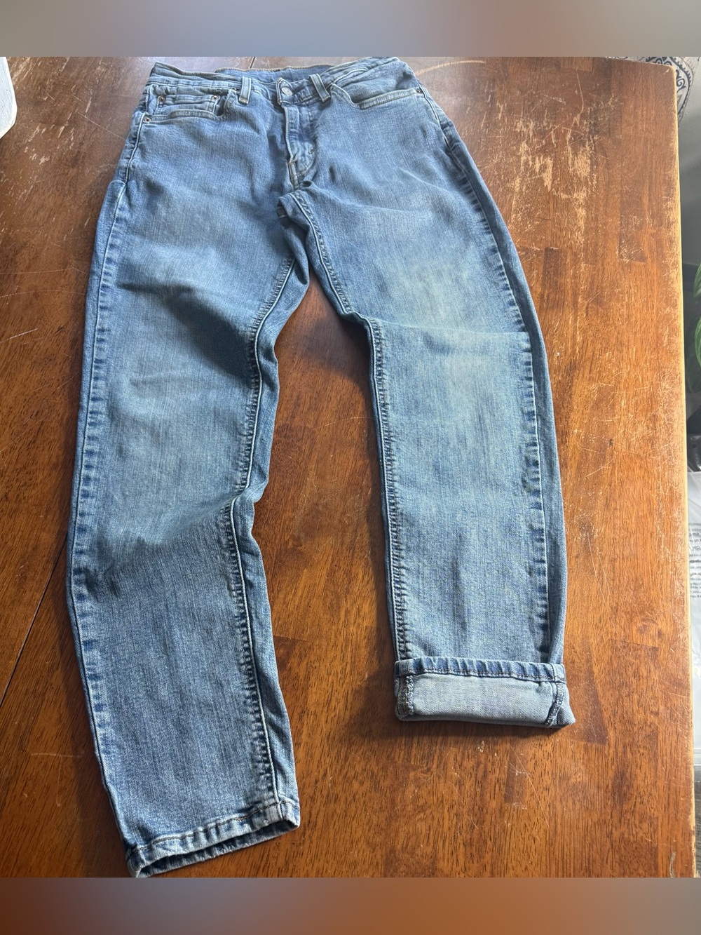 Levi's 531 Women's Light Blue Cropped Ankle Jeans